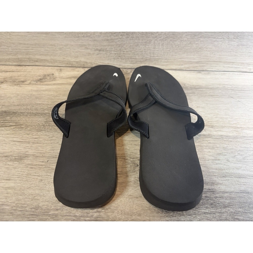 Nike Women's Celso Girl Comfort Thong Flip Flop Sandals Black 314870-011 Size 10 - Picture 5 of 9